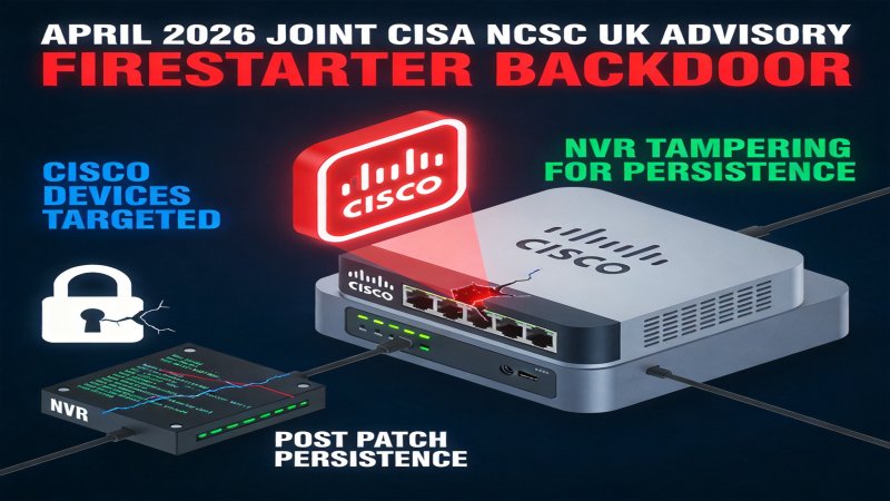 Cisco FIRESTARTER Backdoor: A New Paradigm of APT Attacks Bypassing Firmware Patches