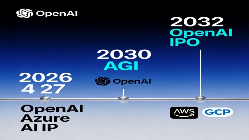 OpenAI结束微软独家合作：AI基础设施市场从独家护城河转向开放竞合