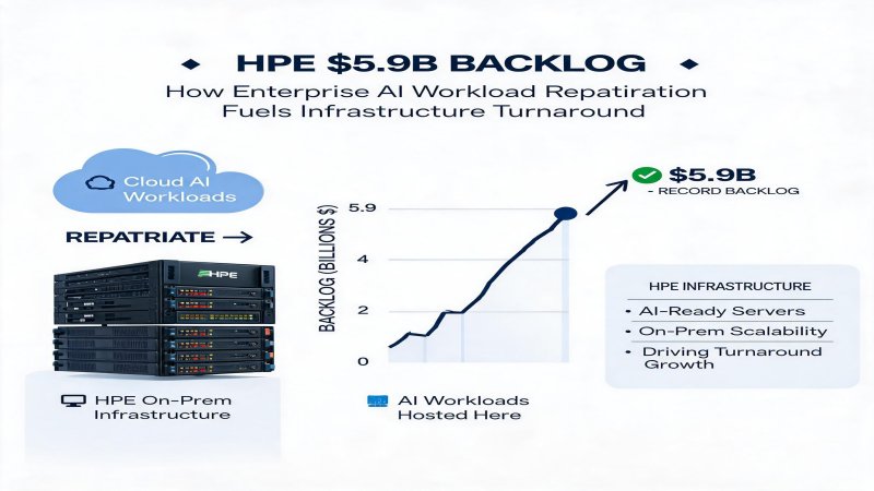 HPE's $5.9B Backlog: How Enterprise AI Workload Repatriation Is Fueling a Infrastructure Turnaround