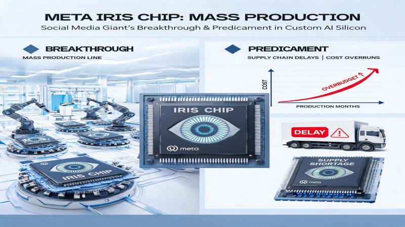 Meta Iris Chip Mass Production: A Social Media Giant's Breakthrough and Predicament in Custom AI Silicon