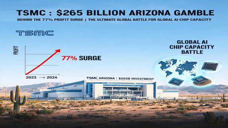 TSMC's $265 Billion Arizona Gamble: Behind the 77% Profit Surge, the Ultimate Battle for Global AI Chip Capacity