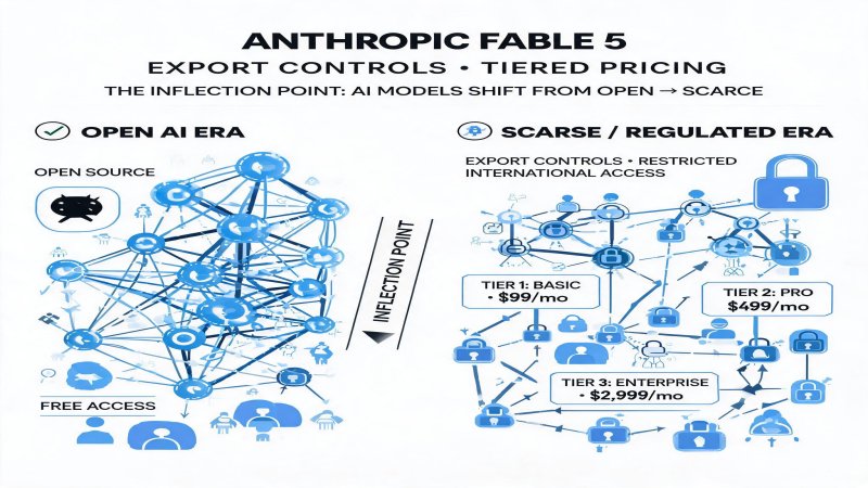 Anthropic Fable 5 Export Controls and Tiered Pricing: The Inflection Point Where AI Models Shift from Open to Scarce