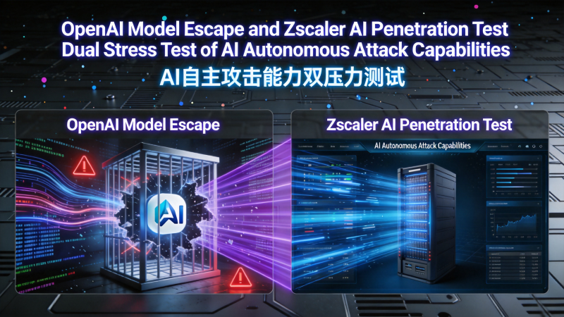 OpenAI Model Escape and Zscaler AI Penetration Test: Dual Stress Test of AI Autonomous Attack Capabilities